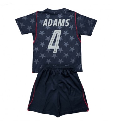 Förenta stater Tyler Adams #4 Replika Bortatröja Barn VM 2026 Kortärmad (+ Korta byxor)